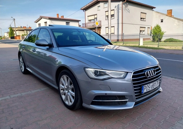 Audi A6 cena 68500 przebieg: 228000, rok produkcji 2016 z Barlinek małe 191